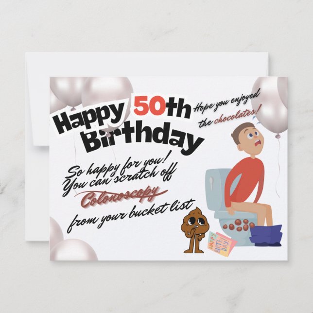 The Over 50 Drama Holiday Card (Front)