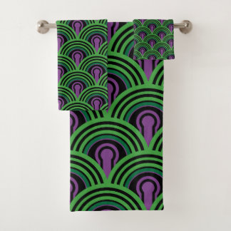 The Overlook hotel Pattern Bath Towel Set