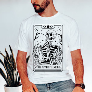 The Overthinker Tarot Skeleton T-Shirt