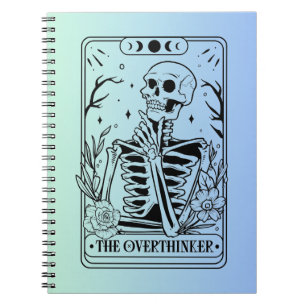 The Overthinker's - Tarot Card  Notebook