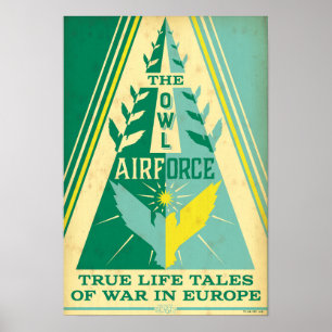 The Owl Air Force Poster