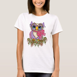 The Owl and the Holly T-Shirt