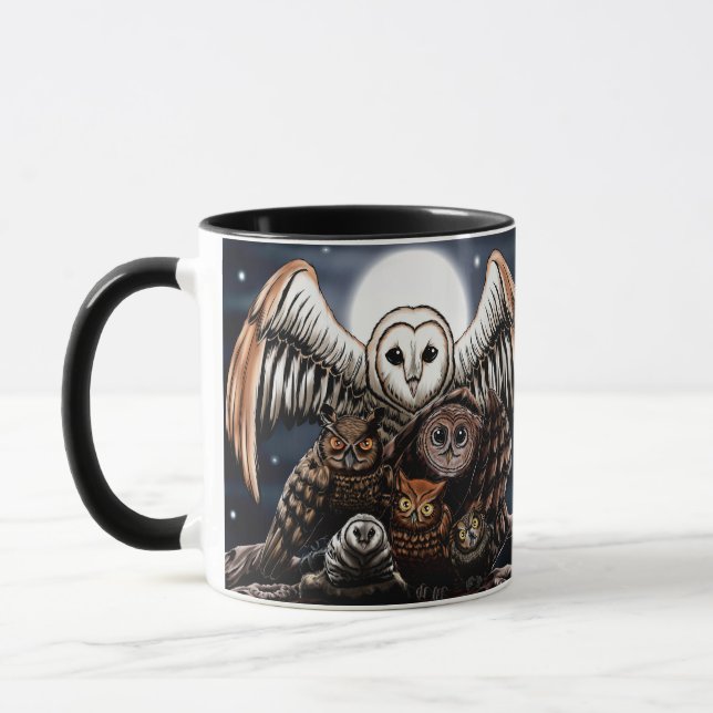 The Owl Court Mug (Left)