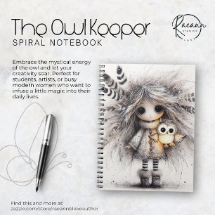 The Owl Keeper Spiral Notebook