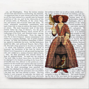 The Owl Lady Mouse Mat