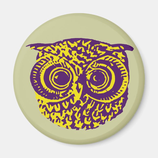 The owl magnet (Front)