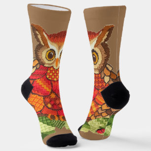 The Owl Stichery Socks