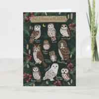 The Owls found in Alaska Greeting Card