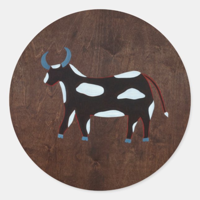 The Ox 2009 Classic Round Sticker (Front)