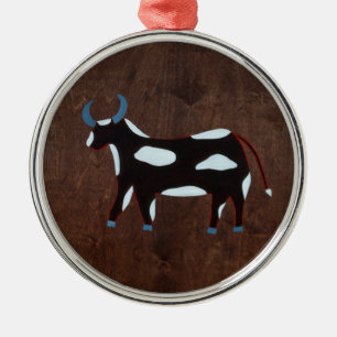 The Ox 2009 Metal Tree Decoration