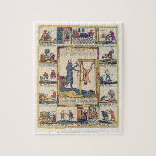 The Ox Prefers to be a Butcher, Russian, late 18th Jigsaw Puzzle