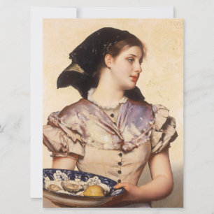 The Oyster Girl Card