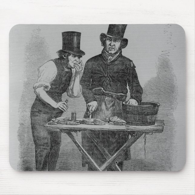 The Oyster Stall Mouse Mat (Front)