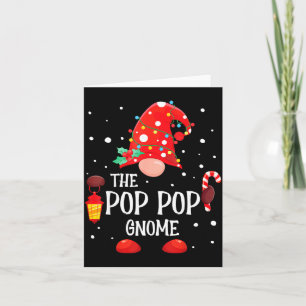 The P P Gnome Matching Family Christmas Gnome Paja Card