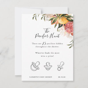 The Pacifier Hunt   Baby Shower Game