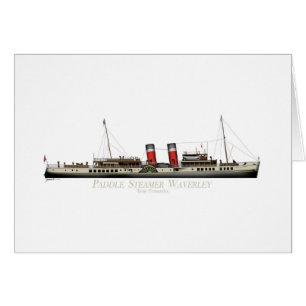 The Paddle Steamer Waverley by Tony Fernandes