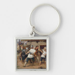 The Pagans killed the first Christians Key Ring