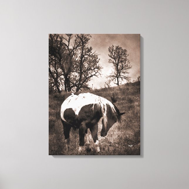 The Paint Canvas Print (Front)