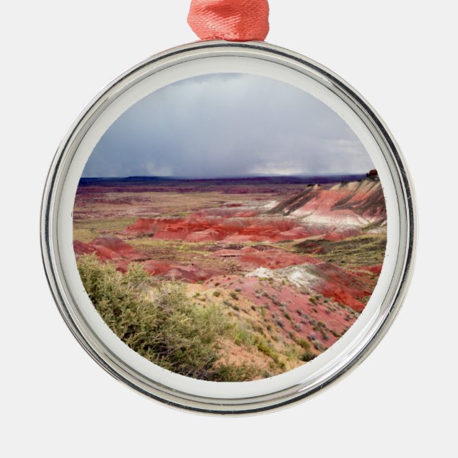 The Painted Desert Deluxe Metal Tree Decoration (Front)