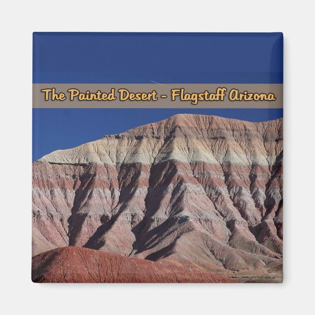 The Painted Desert Flagstaff Arizona Magnet (Front)