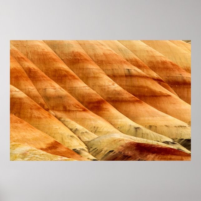 The Painted Hills In The John Day Fossil Beds 2 Poster (Front)