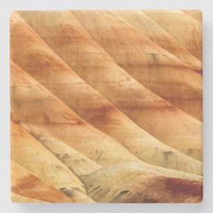 The Painted Hills In The John Day Fossil Beds 2 Stone Coaster