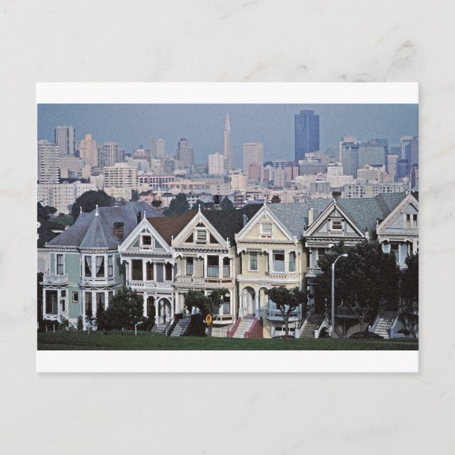 The Painted Ladies San Francisco Postcard (Front)