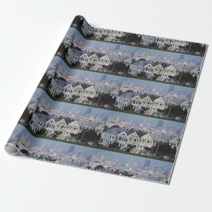 The Painted Ladies San Francisco Wrapping Paper