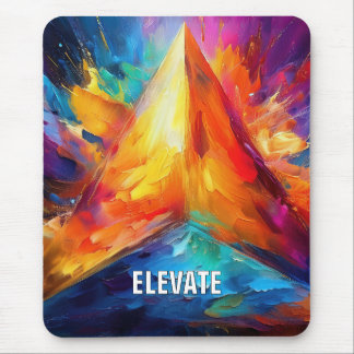 The Painted Pyramid Mouse Mat