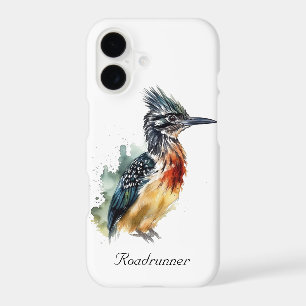 The Painted Runner, Watercolor Roadrunner custom