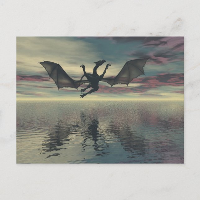The Painted Skies Postcard (Front)