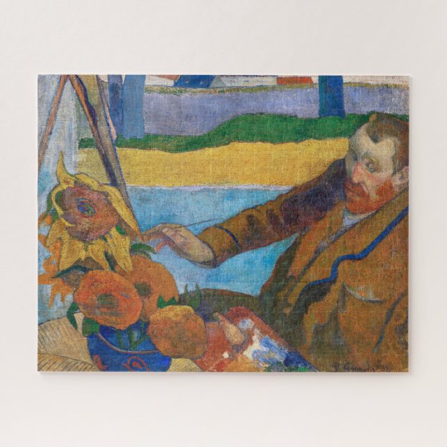 The Painter of Sunflowers | Paul Gauguin | Jigsaw Puzzle (Horizontal)