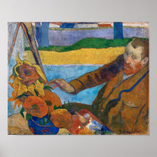 The Painter of Sunflowers   Paul Gauguin   Poster