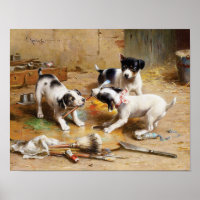 The Painters' Dispute by Carl Reichert