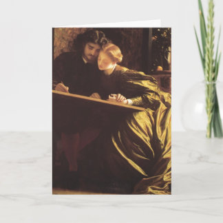 The Painter's Honeymoon by Frederic Leighton Card