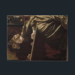 The Painter's Honeymoon (by Frederic Leighton) Doormat<br><div class="desc">This design features a painting by the British Victorian artist Frederic Leighton (1830–1896). It depicts a professional painter with his wife on their honeymoon. The man is sketching a picture as he holds the hand of his beloved sweetheart. Both the husband and his wife are wearing elegant clothes and they...</div>