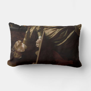 The Painter's Honeymoon (by Frederic Leighton) Lumbar Cushion