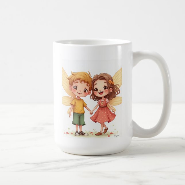 The pair of love fairy Mugs (Right)