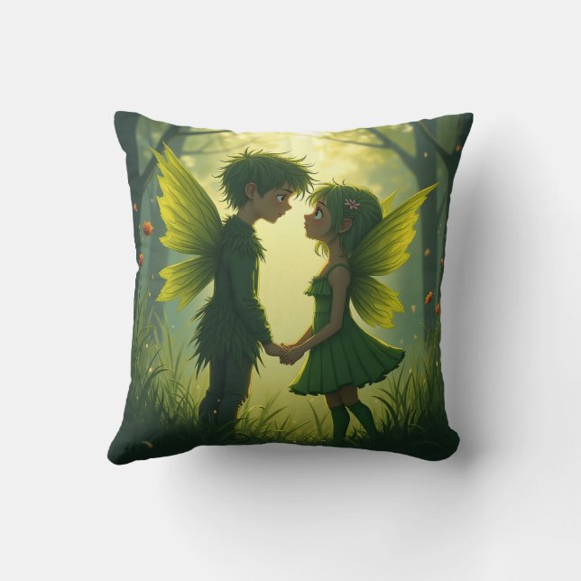 The pair of love fairy Pillows (Back)