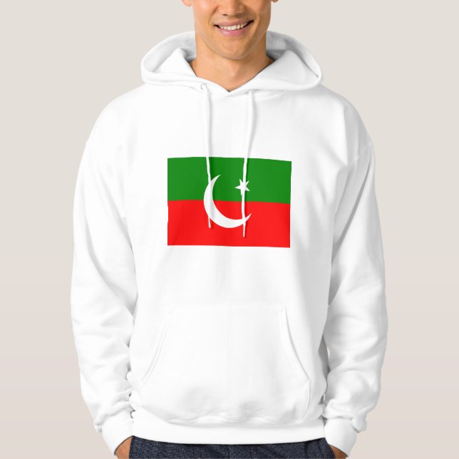 the Pakistan Tehreek e Insaf, Pakistan Hoodie (Front)
