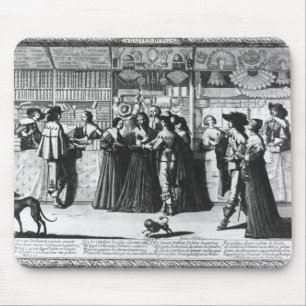 The Palace Gallery, engraved by Le Blonde Mouse Mat