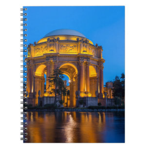 The Palace Of Fine Arts At Dawn Notebook