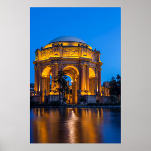 The Palace Of Fine Arts At Dawn Poster