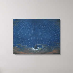 The Palace of the Queen of the Night Canvas Print