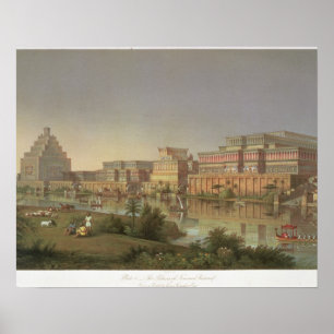 The Palaces of Nimrud Restored, a reconstruction o Poster