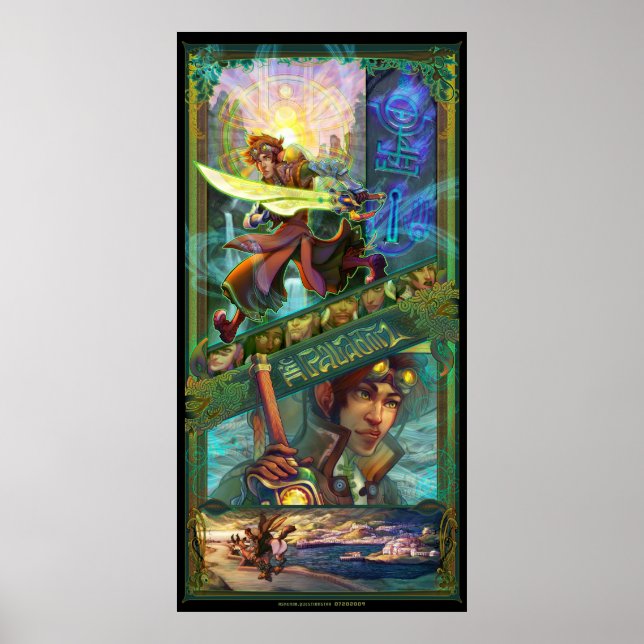 the paladin - 24x48" poster (Front)
