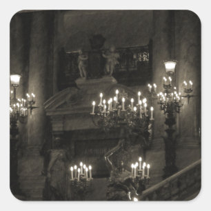 The Palais Garnier Paris France Square Sticker