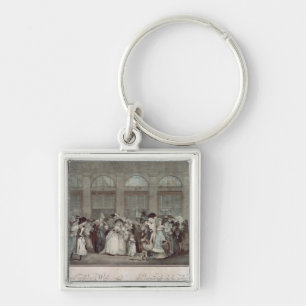 The Palais Royal Gallery's Walk, 1787 Key Ring