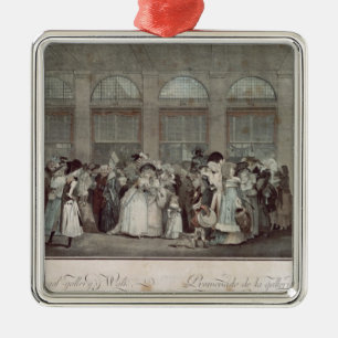 The Palais Royal Gallery's Walk, 1787 Metal Tree Decoration
