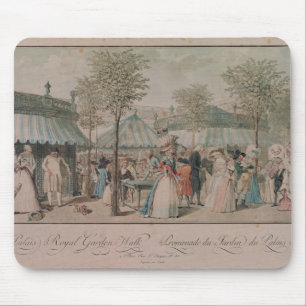 The Palais Royal Garden Walk, 1787 Mouse Mat